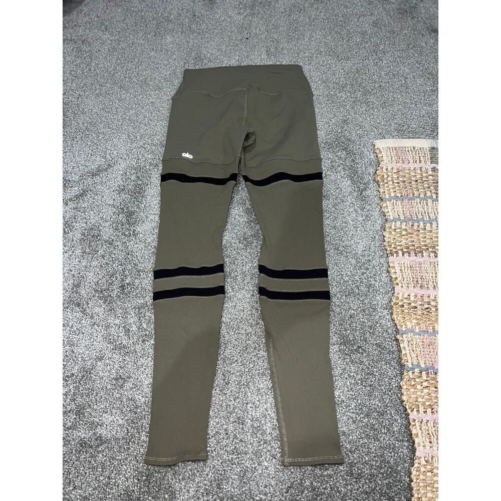 Alo Women's High Waist Legit Legging In‎ Olive Branch Size Small